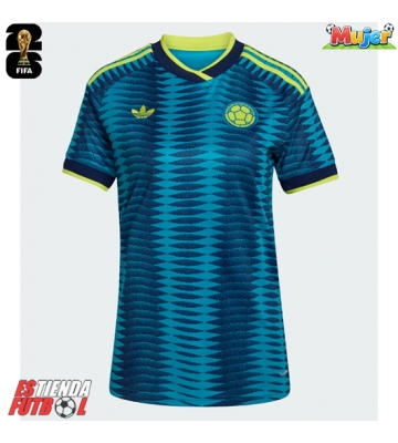 Colombia Segunda Equipación Mujer Mundial 2026 Manga Corta